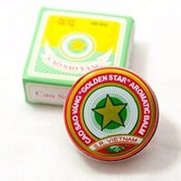 Cao sao vàng giảm Cảm cúm, Nhức đầu, say tàu xe – Hộp 10g