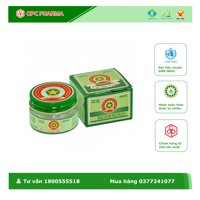 CAO SAO VÀNG Hộp 20 g -Dùng khi nhức đầu, sổ mũi, đau bụng, say tàu xe, côn trùng đốt - Hàng chính hãng OPC