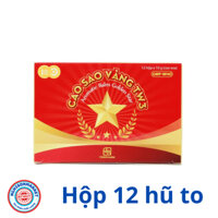 Cao sao vàng tw3 loại 10g hộp 12 hũ xoa cảm cúm nhứt đầu sổ mũi muỗi và côn trùng đốt