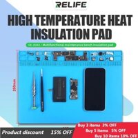 Cao su chịu nhiệt RELIFE RL-004A (355x250mm) màu Xanh