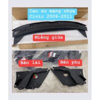 Cao su máng nhựa chân kính trước Civic 2006-2011 (máng xối nước civic 2006 2007 2008 2009 2010 2011)