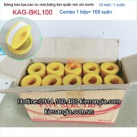 Cao su non,băng tan,keo lụa quấn ren vòi nước KAG-BKL100