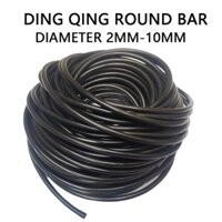 Cao su rắn Nitrile Dải cao su hình chữ O Đường kính 2mm-10mm Axit kín màu đen Chống kiềm Chống ăn mòn Chống dầu Tròn S