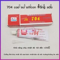 Cao su silicon 704 áp nắp keo đặc biệt điện tử cách nhiệt chịu độ sửa chữa da chống rò rỉ