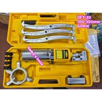 Cảo thủy lực 20 tấn Wetools DYF-20 mở 100-350mm, vam thuỷ lực 2 chấu 3 chấu 20 tấn