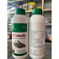 Cao tỏi đen garlic cộng men vi sinh cho tôm, ruột to, gan khoẻ, ngừa phân trắng chai 1 lít