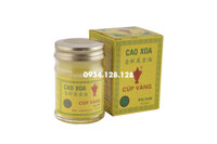 Cao xoa cúp vàng (Dầu xoa, Dầu cù là)