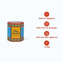 Cao xoa Tiger Balm Red trị cảm cúm, sổ mũi, nghẹt mũi, chóng mặt, say tàu xe (hộp 30g)