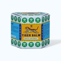 Cao xoa Tiger Balm White trị cảm cúm, sổ mũi, nghẹt mũi, chóng mặt, say tàu xe (hộp 19.4g)