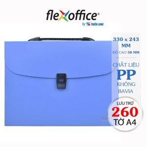 Cặp 12 ngăn Thiên Long Flexoffice FO-EB02