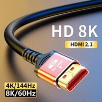 Cáp 1m 2m 3m 5m 8K HDMI2.1 cho Xiaomi TV Box PS5 USB HUB Ultra 8K @ 60Hz Cáp 48Gbps eARC Dolby Vision