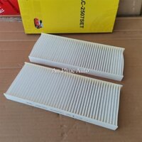 [Cặp 2 cái] Lọc gió điêu hòa/máy lạnh Nissan Navara 2.5 máy dầu 2004-2016 #JS Asakashi AC2507SET