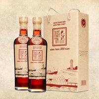Cặp 2 Chai Nước Mắm Tĩn Nhãn Đỏ Độ Đạm 40N 500Ml