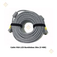 Cáp 2 Đầu VGA Bumblebee V406 Xám - 30 Mét .