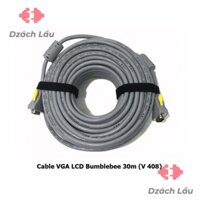 Cáp 2 Đầu VGA Bumblebee V406 Xám - 30 Mét