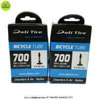 Cặp 2 ruột săm xe đạp Dile Tire 700x25/28c