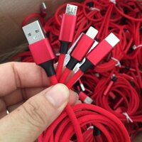 Cáp 3 đầu type c