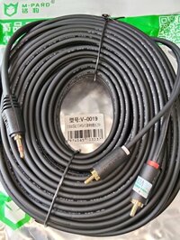Cáp 3.5mm to RCA 20m M-PARD V-0019 - Kết nối loa, amply, tivi, dàn karaoke