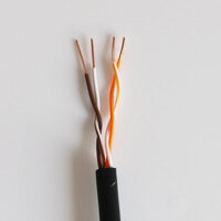 Cáp 4 lõi dùng đi dây tín hiệu camera, điện thoại VCom 2P Cat 5 PVC (D220004)  cuộn 305m