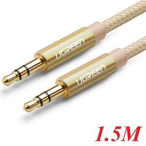 Cáp âm thanh 2 đầu 3.5mm dương AV112 Ugreen 30810 1.5M