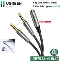 Cáp âm thanh 3.5 to Mic và Loa Ugreen 20897 20898 AV140 50255 AV193, 20cm chính hãng
