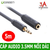 Cáp âm thanh 3.5mm 5m chính hãng Ugreen 10786