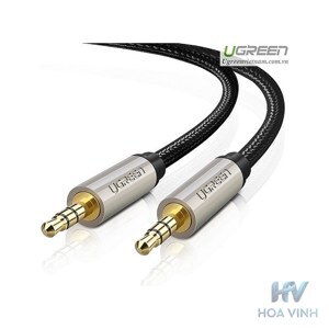 Cáp âm thanh 3.5mm dài 0.5M Ugreen 40778