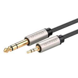 Cáp âm thanh 3.5mm to 6.5mm dài 1.5m Ugreen 40803