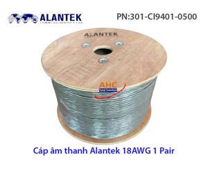 Cáp âm thanh ALANTEK 18AWG 1 Pair 301-CI9401-0500
