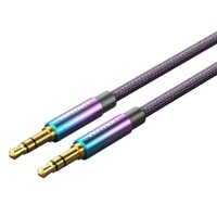 Cáp âm thanh Audio 2 đầu đực AUX 3.5mm Vention Cotton Braided (3.5mm Male to Male Audio Cable)