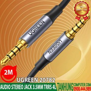 Cáp âm thanh AUX 3.5mm Ugreen 20782 2M