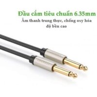 Cáp âm thanh Aux chuẩn 3.5mm mạ vàng 24K cao cấp dài 1M UGREEN 10602 AV125