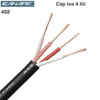 Cáp âm thanh cho Loa Âm ly 4 lõi Canare Nhật Bản 4S8