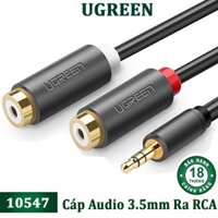 Cáp Âm Thanh Chuẩn Jack 3.5mm 2 Đầu RCA Ugreen 10547