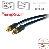 Cáp âm thanh đồng  trục Coaxial-SPDIF -50Cm