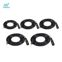 Cáp âm thanh nổi 3,5 mm Nam sang XLR Jack cắm tai nghe Cáp chuyển đổi âm thanh