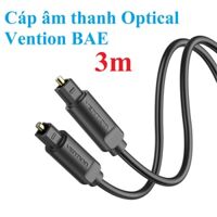 Cáp âm thanh Optical for Audio Cable dây nhựa PVC Vention BAEBG  - Hàng chính hãng - 3m