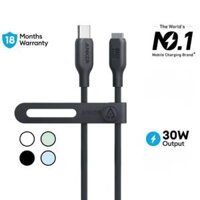 Cáp Anker 541 (Bio-Based) C To L A80A1/A80A2 A80B1/A80B2 - Bảo Hành 18 Tháng - A80B2 Đen 1.8M