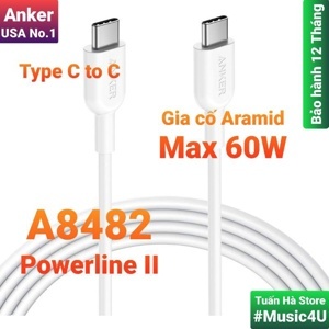 Cáp Anker Powerline II A8482 - 1.8m