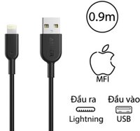 Cáp Anker PowerLine II Lightning (3FT/0.9M) A8432
