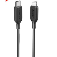 Cáp Anker PowerLine III USB-C to Lightning, 0.9m Hàng chính hãng- A8832 - Đen