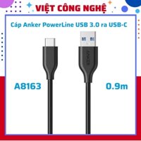 Cáp Anker PowerLine USB 3.0 ra USB-C - Dài 0.9m - A8163 -Việt Công Nghệ