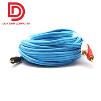 Cáp Audio 1 ra 2 dài 10M Chính Hãng Dtech DT-6214