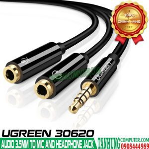 Cáp Audio 1 ra 2 Ugreen 30620