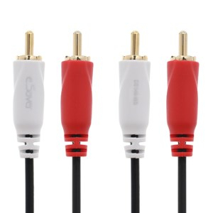 Cáp Audio 2RCA eSaver DS148-WB 2m