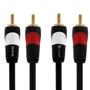 Cáp Audio 2RCA eSaver DS149-WB 2m