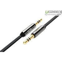 Cáp Audio 3.5mm 5M Ugreen 10731 có 2 đầu mạ vàng 24K chính hãng