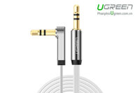 Cáp Audio 3.5mm bẻ góc 90 độ 0.5m UGREEN 10756