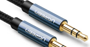 Cáp audio 3.5mm dài 1m Ugreen 10685 bện vải cao cấp