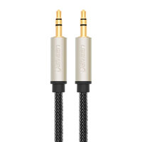 Cáp Audio 3.5mm Dài 1m Ugreen 10602 Mạ Vàng - Hàng Chính Hãng